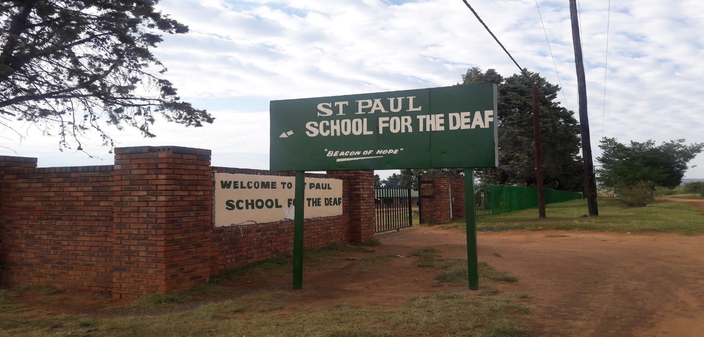 SRSD in Deaf Schools in Lesotho