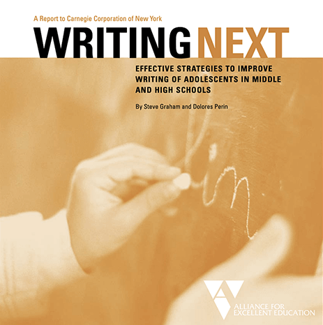 Writing Next_Effective Strategies to Improve Writing of Adolescents